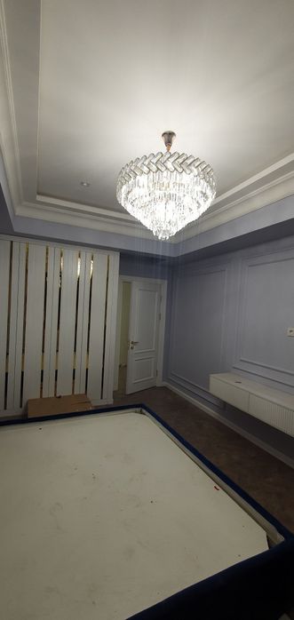 Установка люстра Lyustra o'rnatish