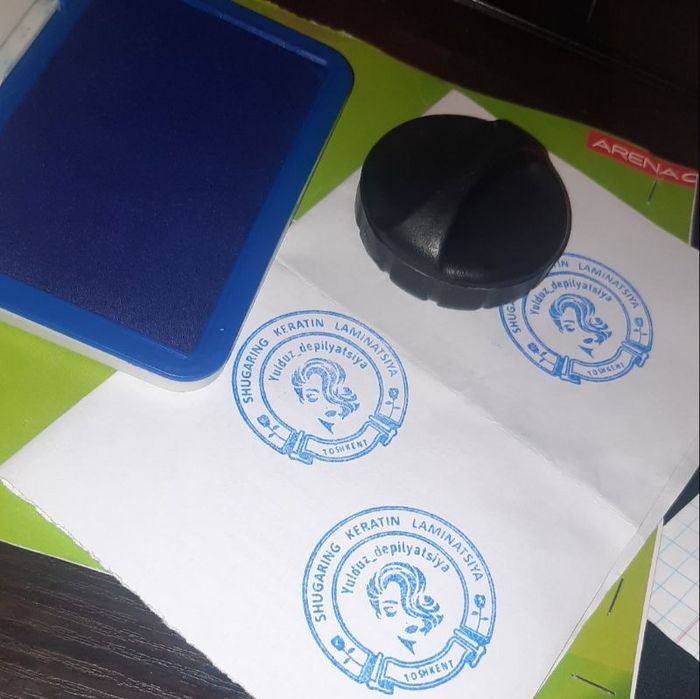 Печат ва штамплар.Arzon sifatli.