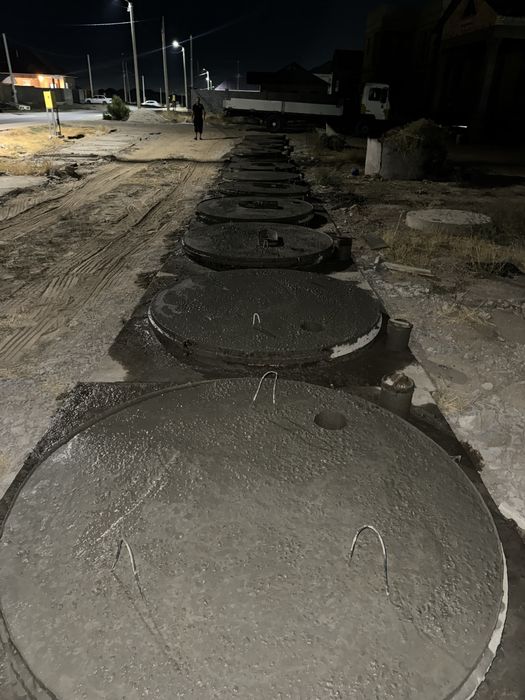 Бетонный кольца для септика