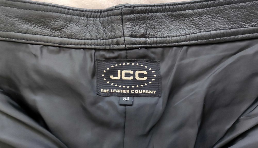 НОВ мъжки кожен панталон от естествена кожа JCC