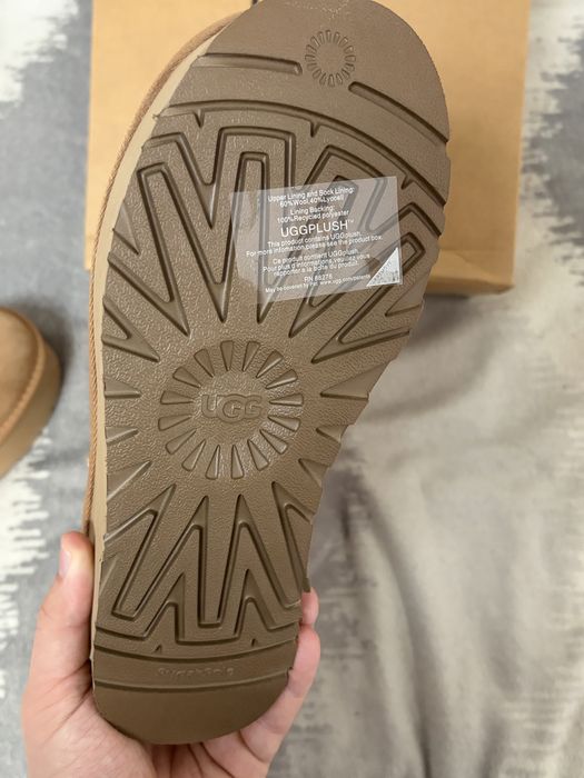 ghete cizme Ugg Clasic Mini Dipper platform ultra mini bej crem maro marime 37 38 39 40 blana