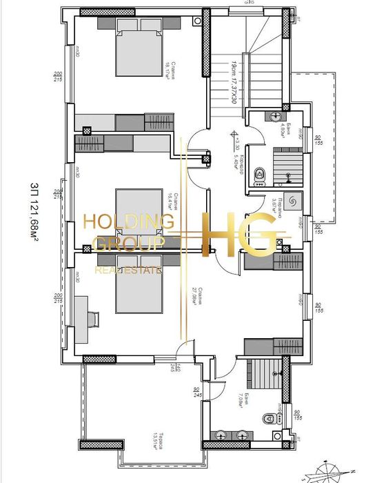 Къща в Варна-м-т Траката площ 206 цена 455000