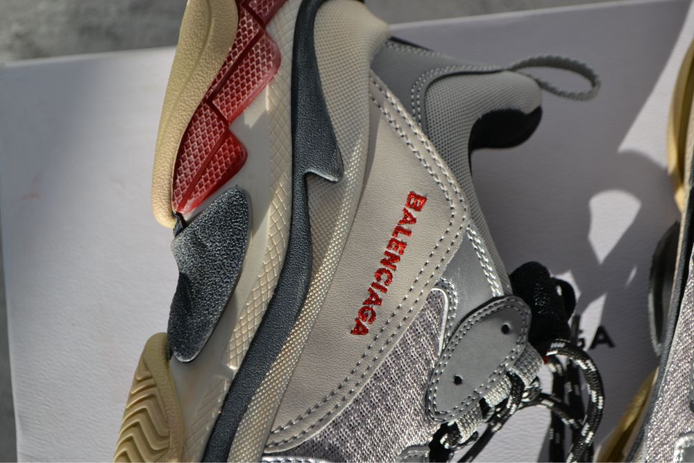 Balenciaga Triple S Silver/ white/ bone