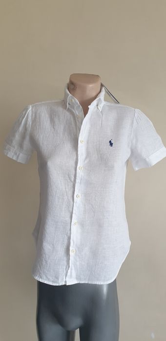 POLO Ralph Lauren Classic Fit 100% Лен / Womens Size XS НОВО!  ОРИГИНАЛ! Дамска Ленена Риза!