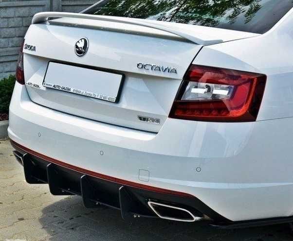 Дифузьор за задна броня за Skoda Octavia VRS