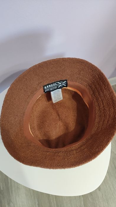 KANGOL Bucket hat L size шапка идиотка в отлично състояние