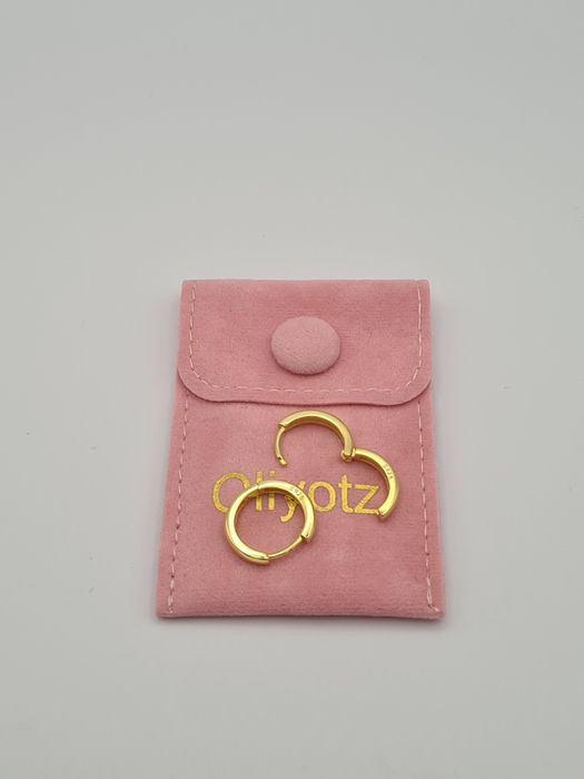 Cercei Oliyotz Gold cu zirconiu