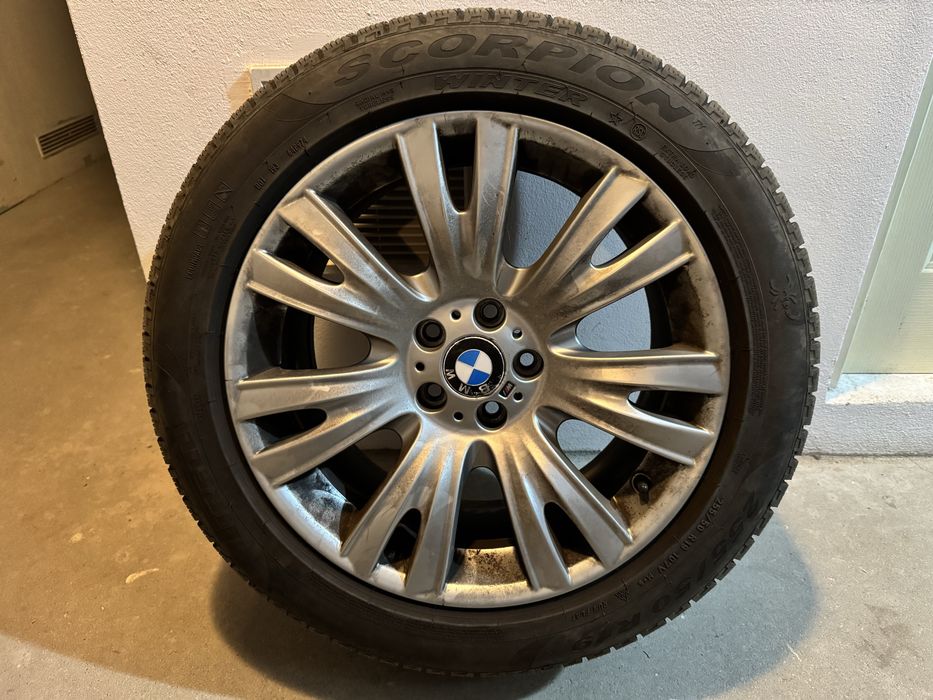 Roti complete iarna BMW X5 X6 M style 223 in 2 latimi 19 inch