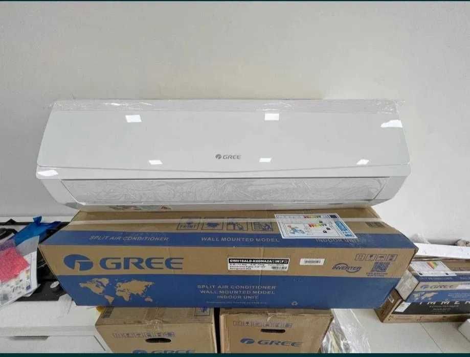 Кондиционер GREE 18 wi-fi + ten Orginal По городу Бесплатно Доставка