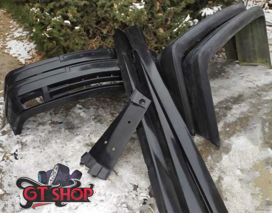 Бампер бмв е34 bmw e34 тюнинг спойлер козырек