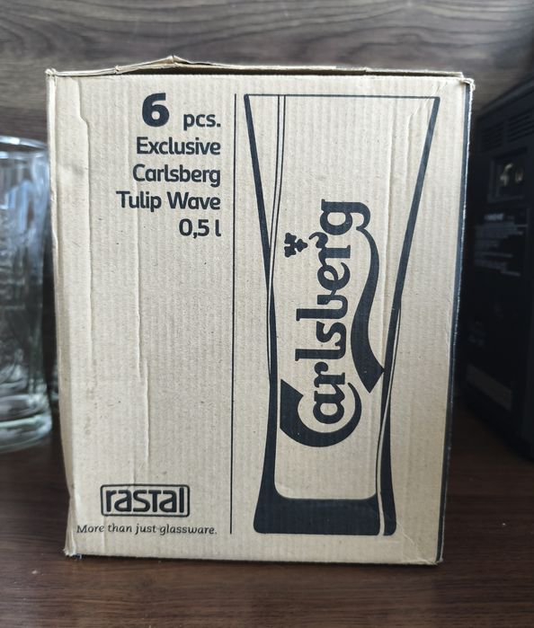 TUBORG / CARLSBERG - Нови Чаши за Бира