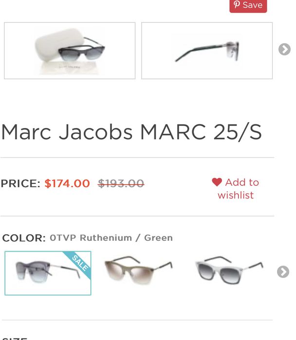 Дамски слънчеви очила Marc Jacobs 25s НАМАЛЕНИ