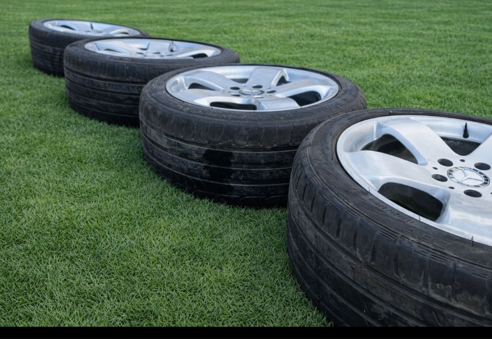 Jante originale Mercedes 5 x 112 pe 17 cu 66.6