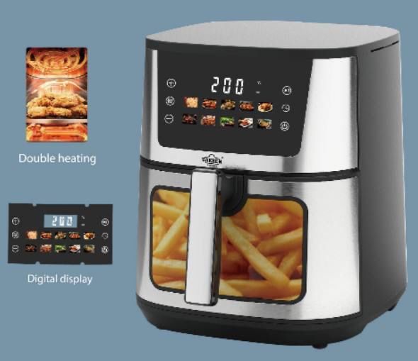Аэрогриль UAKEEN ZL-1716 Aerogril Air fryer Айрогрил Фритюрцина Грил