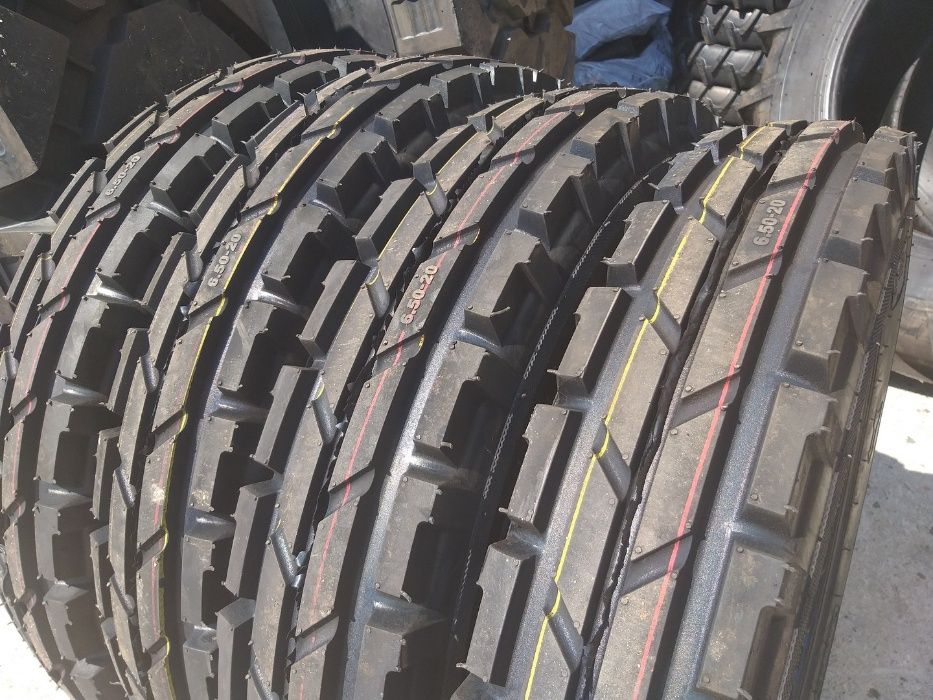 Anvelope 6.50-20 noi BRECKNER GERMANY 10 pliuri cauciucuri U650 fata