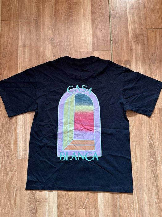 Tricou CasaBlanca cu eticheta (nu Nike, Gucci, Adidas, Balenciaga)