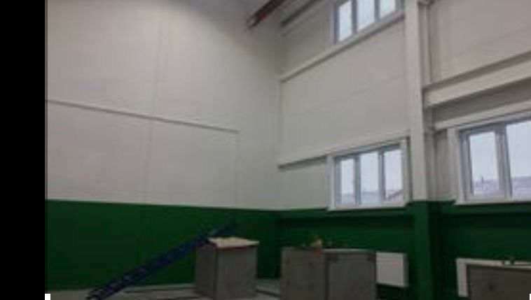 Покраска крыши, покраска ангаров