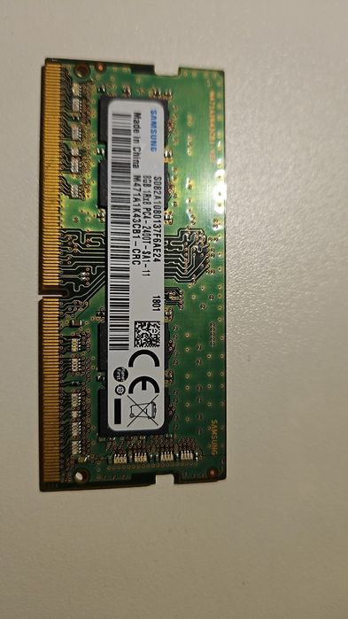Ram laptop ddr4  de 8gb
