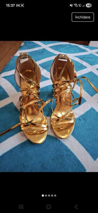 Pantofi cu toc gros