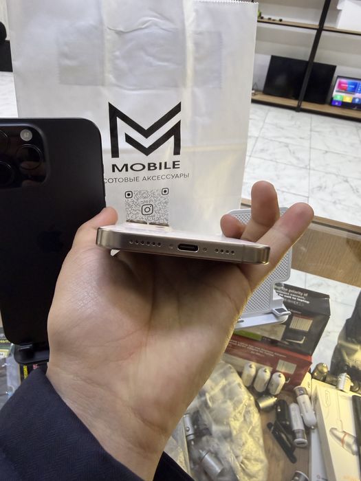 Айфон 16 про мах 256гб 100%