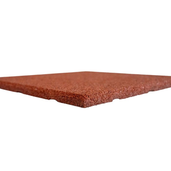 Pavele / Dale cauciuc Imperial 40x40x2 cm Roșu