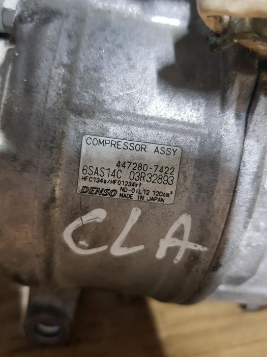 Compresor Clima Ac Mercedes Cla B Class W246 W176 A0038304460