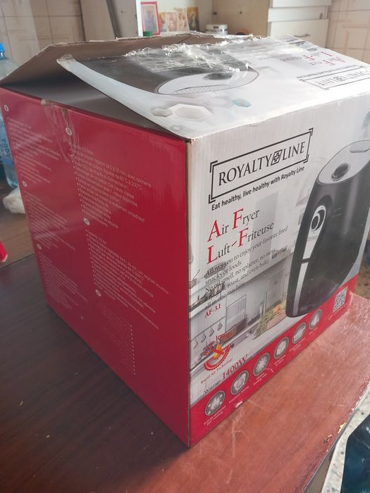 Friteuza cu aer cald Royalty Line 3L (air fryer)