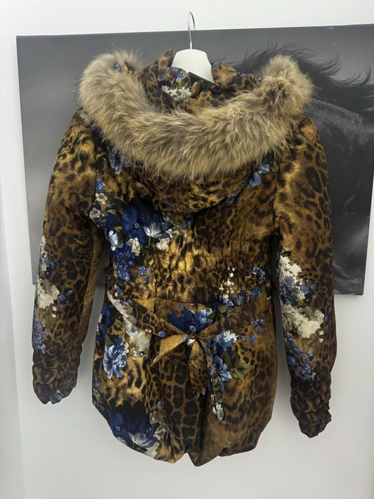 Зимно яке със истински пух