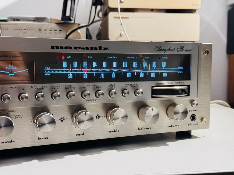 Amplificator/amplituner  MARANTZ model 2285B, 85W/canal 8ohmi, ca NOU