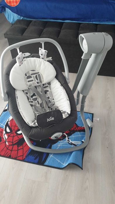 Joie leagan si balanosar rotativ Serina 2in1 0m+ , Logan