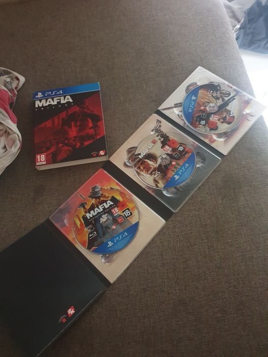 диск на пс4 mafia trilogy