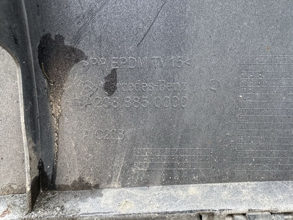 Оригинална задна броня за Mercedes W238 C238 E class coupe