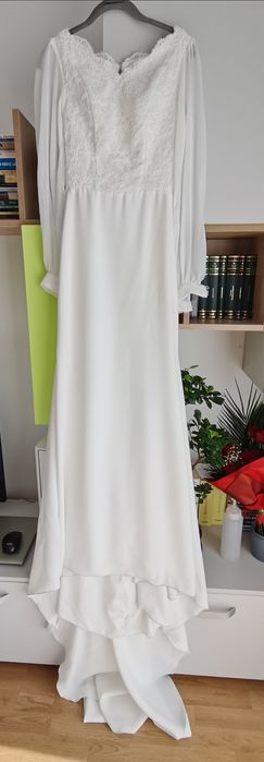 Rochie mireasa tip A, marime S, marca Odys by Olga Pop