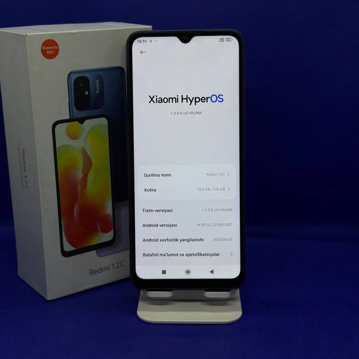 Redmi 12c sotiladi dastavka bor