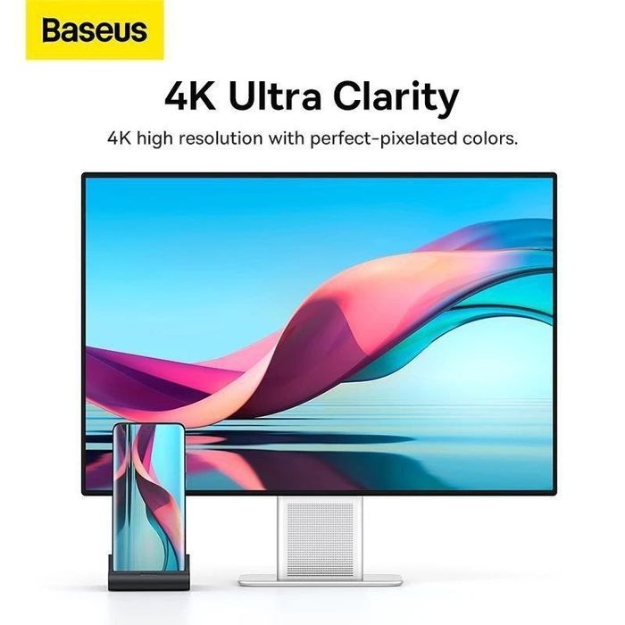 Baseus Hub + Подставка для телефона