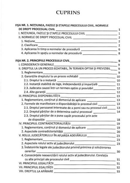 Fișe de procedură civilă- G. Boroi ed. a 3-a 2025 PDF si OCR