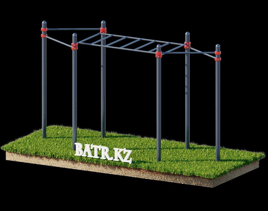 Воркаут BS-5 от завода BATR.KZ! Турник, Шведская стенка, Тренажеры!