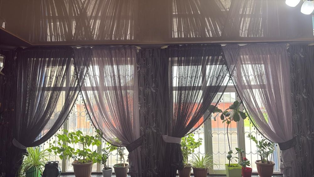 Перде декор окон