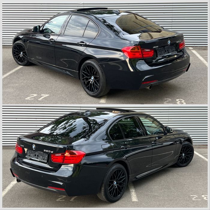 BMW F30// M Pachet //320D/ Head Up/ Trapa / Navi Mare NBT/ Hi-Fi / Istoric Complet