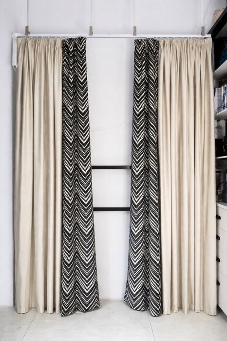 Готовый комплект штор