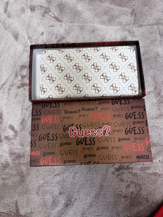 Portofel Guess piele ecologica 20/10 cm
