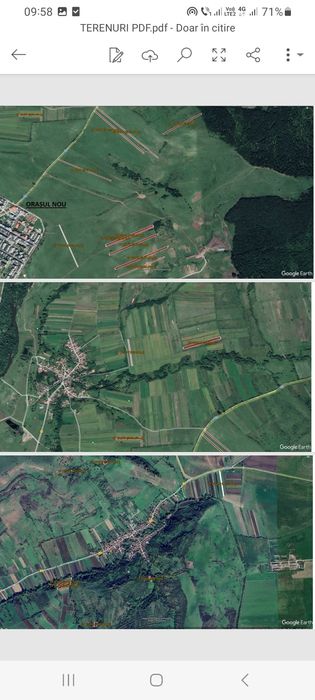 Tetrn extravilan agricol de arendat in Calan si imprejurimi in Hunedoara