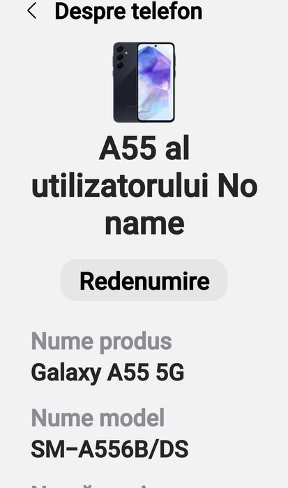 SAMSUNG Telefon mobil A55, 128 GB,  aproape nou, in garantie sept 2026