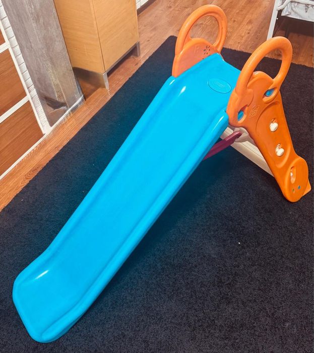 Горка для катания с подключением воды smoby большая  детская площад