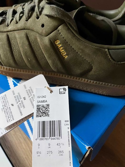 ADIDAS Samba 43 1/3 с подърк