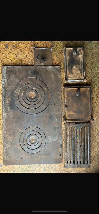 Чугунный комплект для угольной, дровяной печи