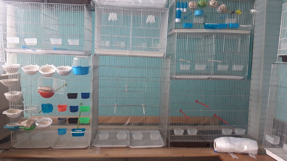 Клетки вольеры для птиц.