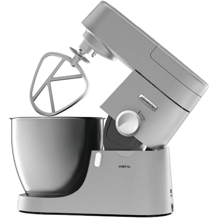Kenwood Chef XL KVL4100S – 1200W, 6.7L, Pro Mix, 25+ аксессуаров