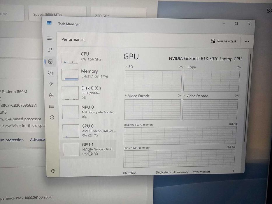 LAPTOP Gigabyte AERO X16 -> Nou