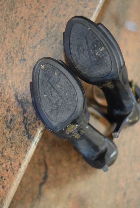 Sandale cu toc RALPH LAUREN